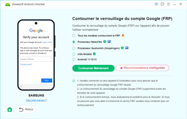 Choisissez processeur MediaTek