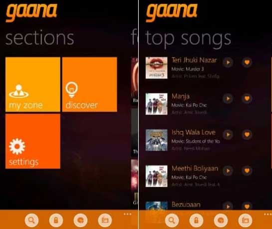 Télécharger musique gratuit sur Android avec Gaana