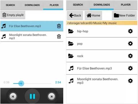 Télécharger musique gratuit sur Android avec Music MP3 Download Free CopyLeft
