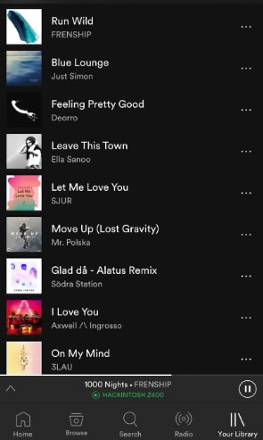 Télécharger musique gratuit sur Android avec Spotify