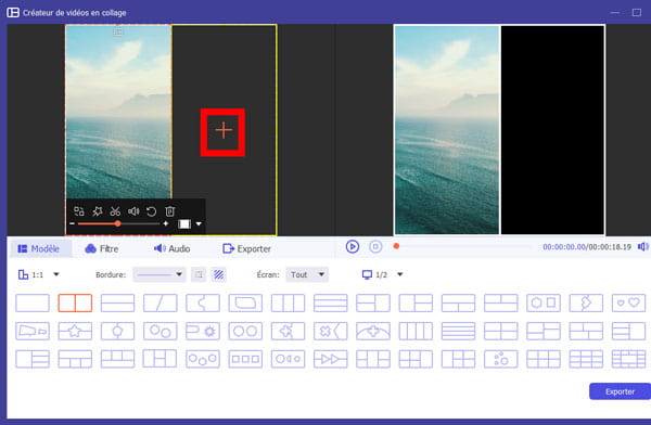 Ajouter les fichiers vidéo dans le logiciel
