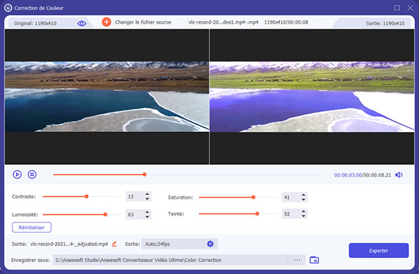 Correction de Couleur