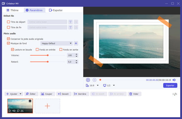 Ajuster les paramètres