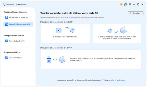 Choose USB SD Card Recovery