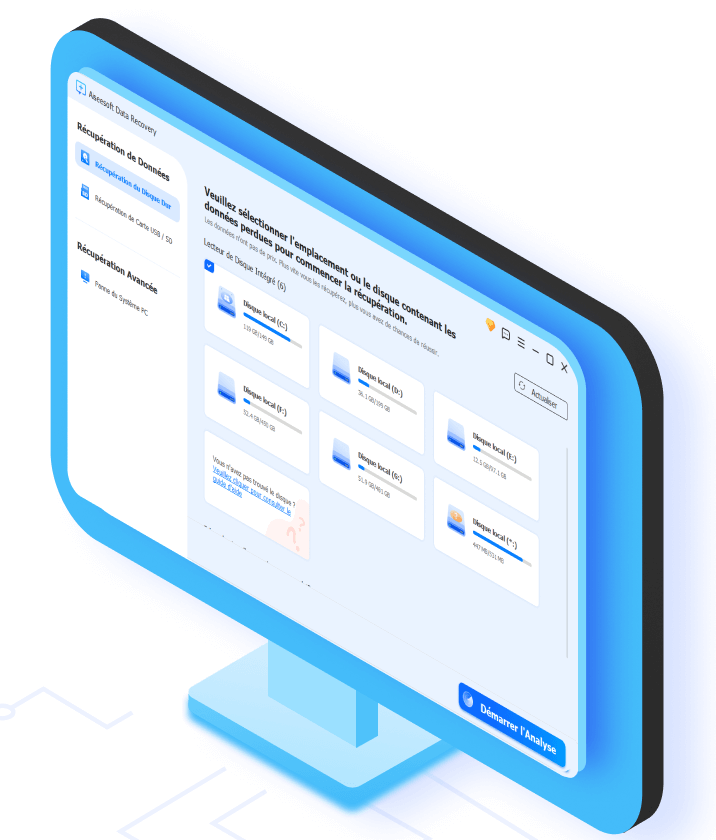 Récupérer les données du PC