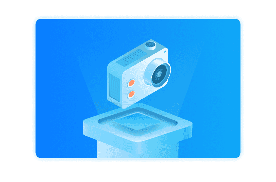 Récupération du Caméra numérique Caméscoper