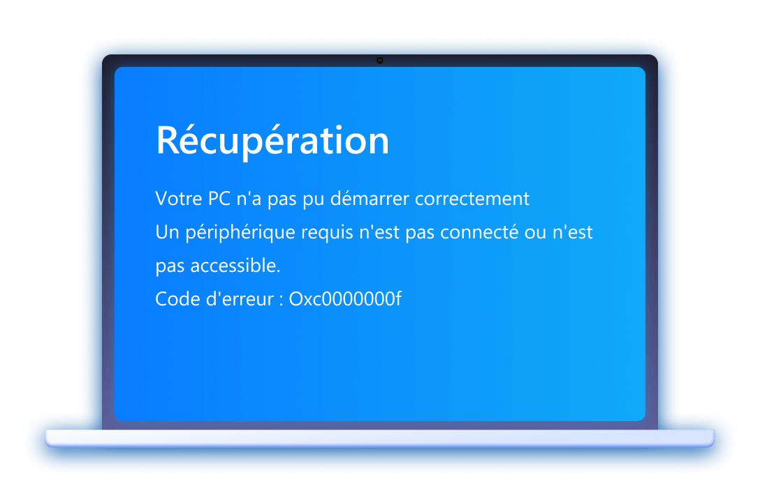 Impossible demarrer ordinateur