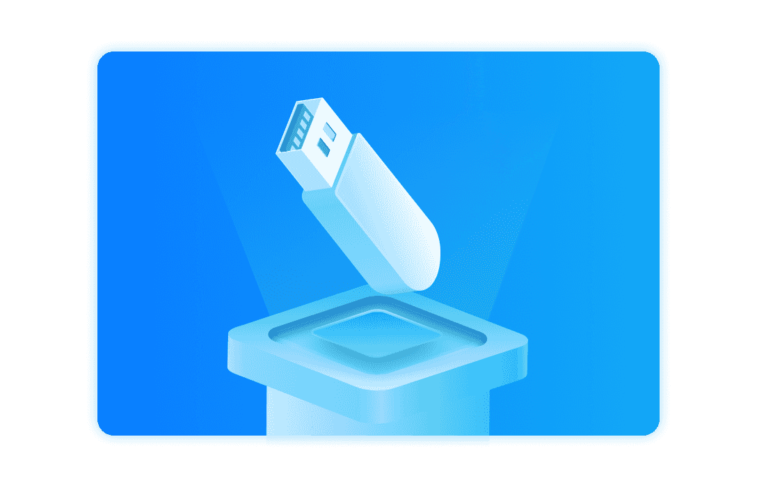 Récupération de l'USB