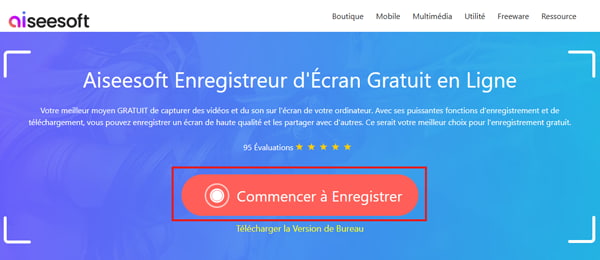 Commencer à enregistrer