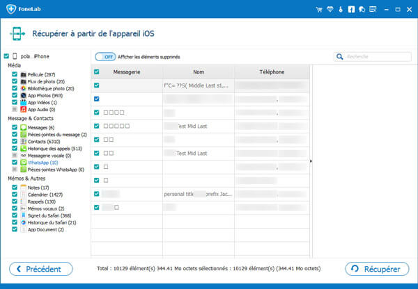 Récupérer les photo WhatsApp sur iPhone