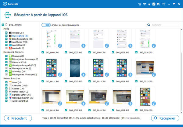 Récupérer les photos Snapchat 