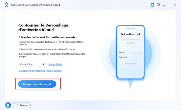 Commencer à Contourner Verrouillage d’Activation iCloud