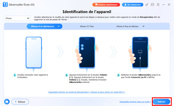 Connecter l'iPad à PC