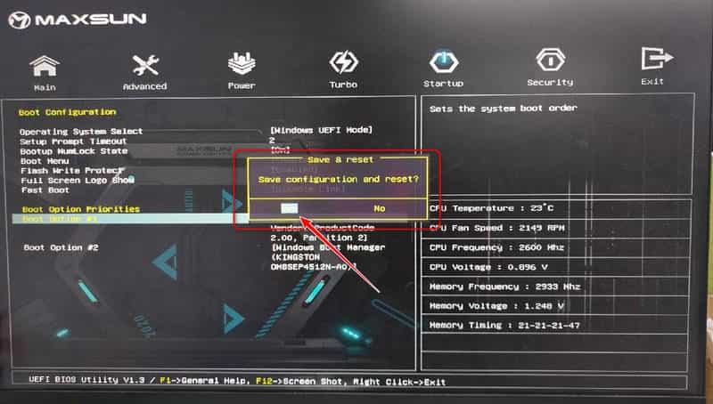 Choisir Flash à partir du fichier