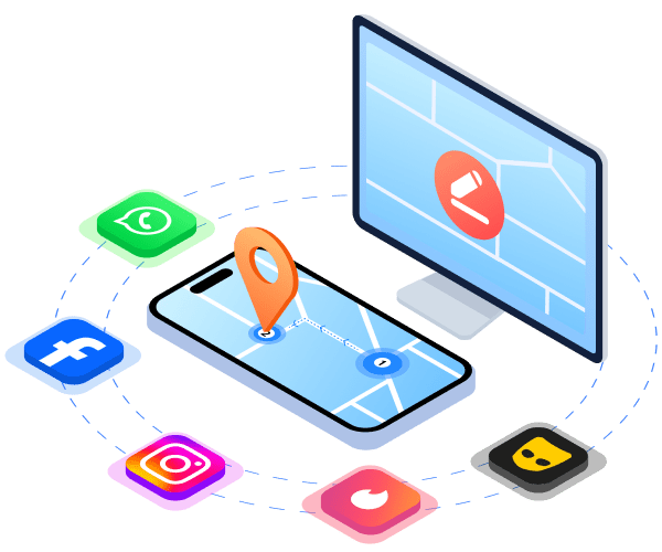 Changer la position sur SNS et les applications de rencontres