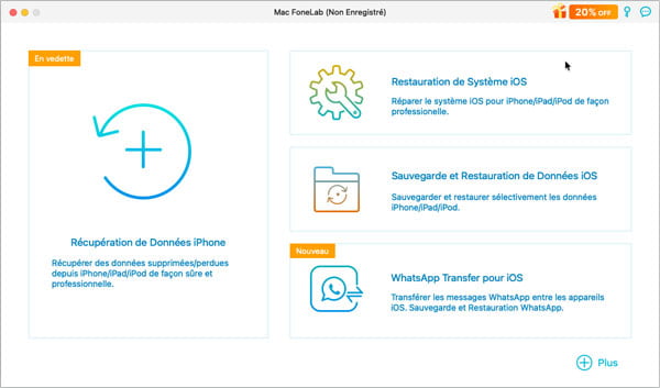 Interface-de FoneLab