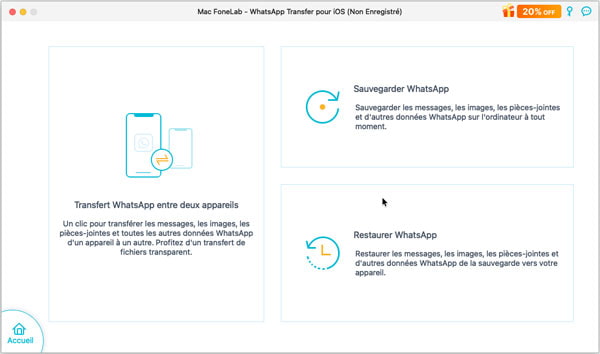 Transférer WhatsApp vers un nouveau téléphone