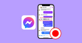Enregistrer un message Facebook Messenger