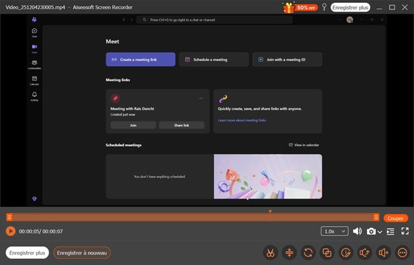 Arrêter et éditer la vidéo