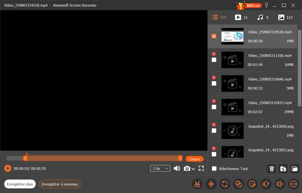 Éditer et enregistrer la video