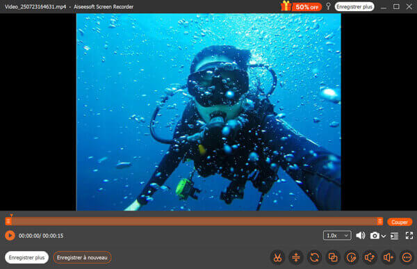 Télécharger la vidéo TF1 via Screen Recorder