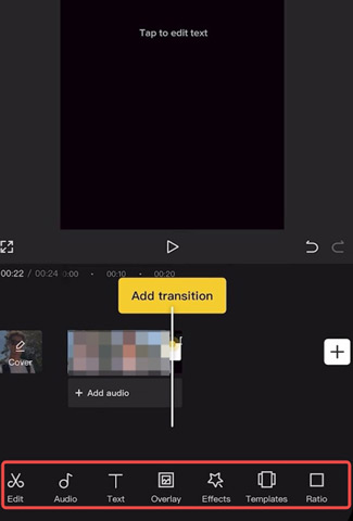 Éditer les vidéos-CapCut