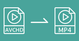 Convertir un fichier AVCHD en MP4