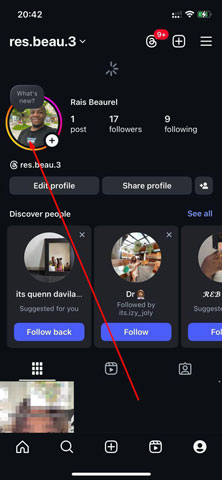 format story Instagram