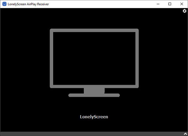 L'interface de LonelyScreen