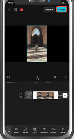 CapCut-Exporter le Fichier