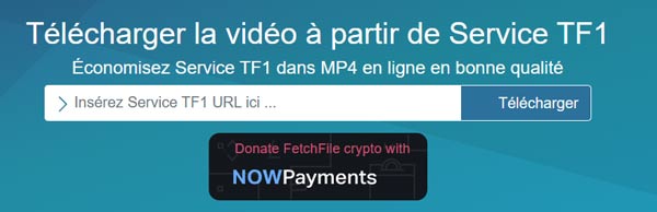 Télécharger une vidéo MyTF1 avec FetchFile