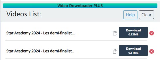 Télécharger une vidéo MyTF1 avec Video Downloader Plus