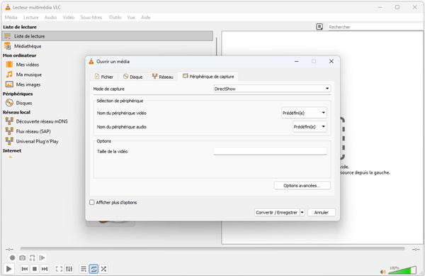 Périphérique de capture