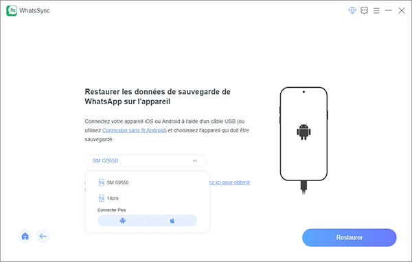 Connecter votre appareil