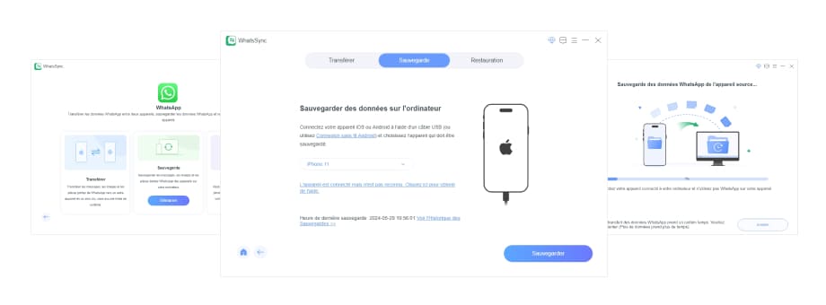 Sauvegarder WhatsApp